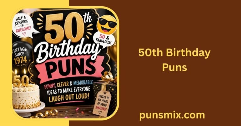 50th Birthday Puns