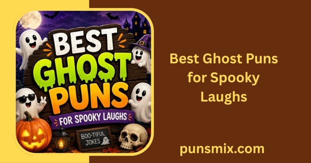 450+ Ghost Puns That Are Spooktacular Funny for Every Occasion 2 Best Ghost Puns for Spooky Laughs
