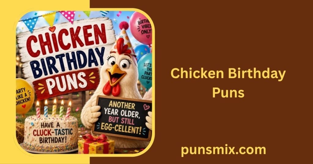 250+ Chicken Puns One Liners That Will Crack You Up 4 Chicken Birthday Puns