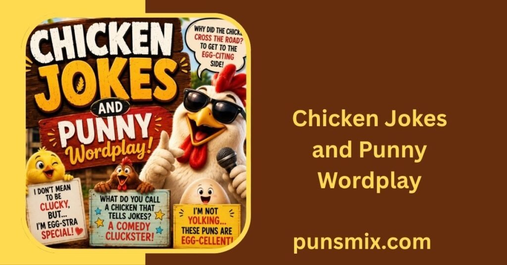 250+ Chicken Puns One Liners That Will Crack You Up 6 Chicken Jokes and Punny Wordplay