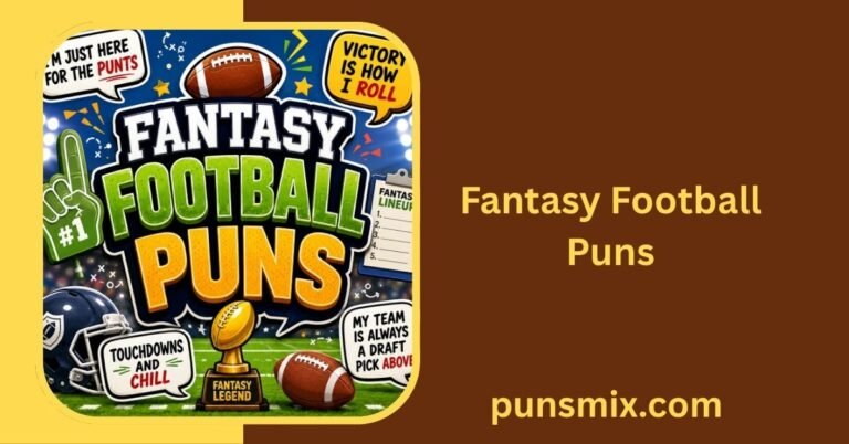 Fantasy Football Puns