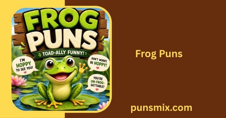 Frog Puns