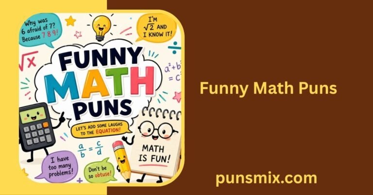 Funny Math Puns