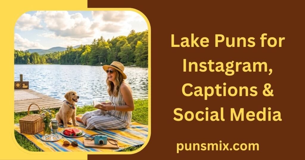 150+ Lake Puns: Funny, Cute, Short & Clever Puns for Every Occasion 2 Lake Puns for Instagram, Captions & Social Media