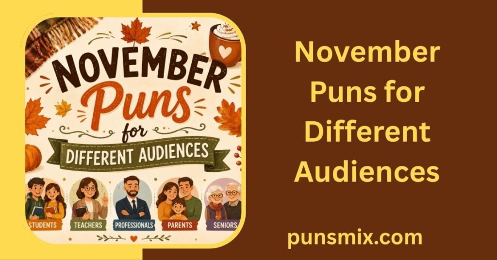 150+ November Puns to Make Your Fall Season More Fun 3 November Puns for Different Audiences