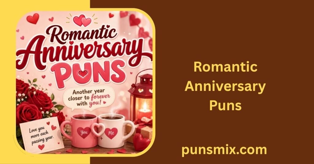 700+ Anniversary Puns That Make Every Celebration More Fun 2 Romantic Anniversary Puns