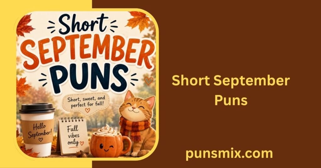 150+ September Puns That Will Make You Laugh All Month Long in 2026 2 Short September Puns