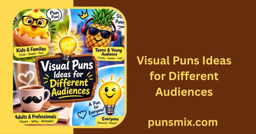 350+ Visual Puns Ideas: Clever, Funny & Creative Ways to Make You Look Twice 3 Visual Puns Ideas for Different Audiences