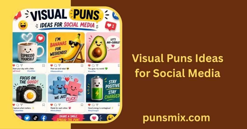 350+ Visual Puns Ideas: Clever, Funny & Creative Ways to Make You Look Twice 4 Visual Puns Ideas for Social Media