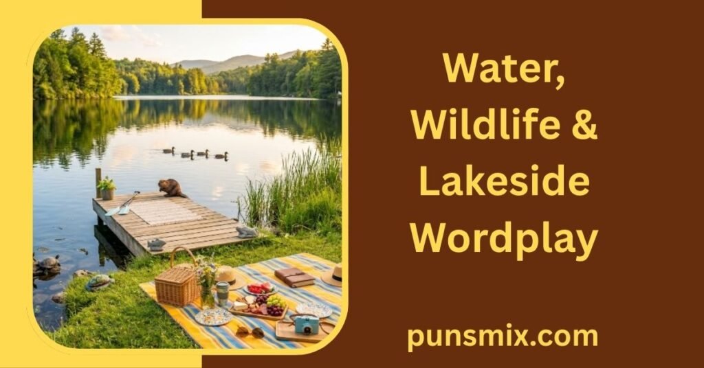 150+ Lake Puns: Funny, Cute, Short & Clever Puns for Every Occasion 4 Water, Wildlife & Lakeside Wordplay
