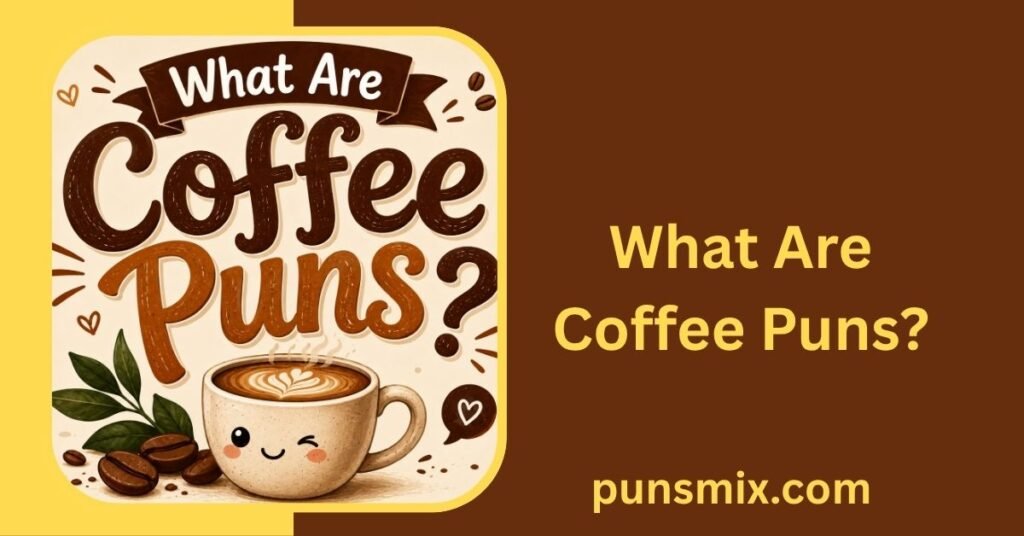 300+ Hilarious Coffee Puns to Perk Up Your Day & Make You Smile 2 What Are Coffee Puns?
