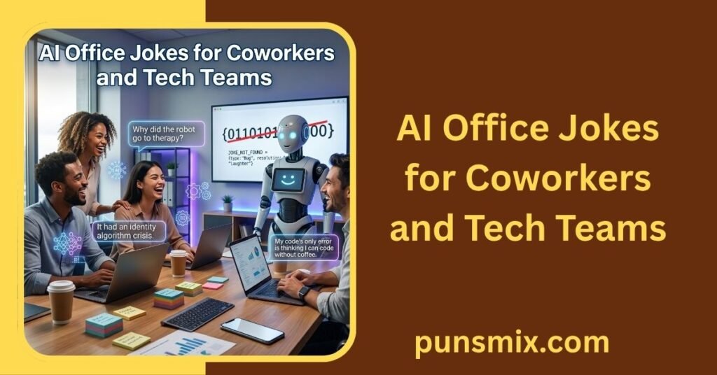 AI Office Jokes for Coworkers and Tech Teams