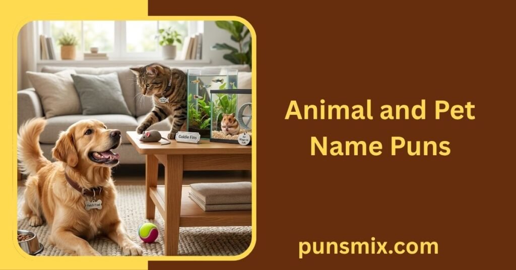 Animal and Pet Name Puns