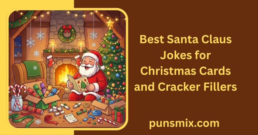 Best Santa Claus Jokes for Christmas Cards and Cracker Fillers