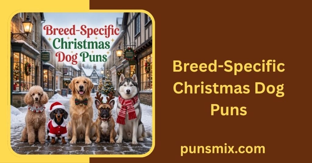 Christmas Dog Puns 100+ Funny Holiday Puns for Dog Lovers 5 Breed-Specific Christmas Dog Puns