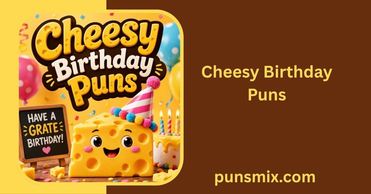 Cheesy Birthday Puns