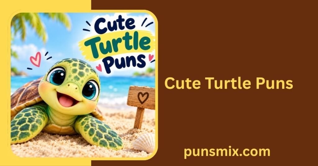 Cute Turtle Puns