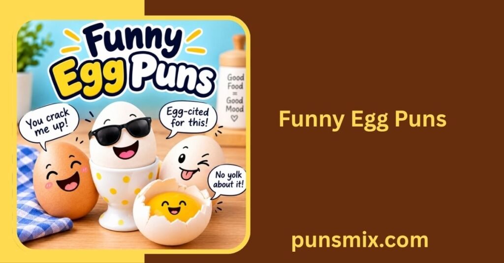 350+ Egg Puns That Are Egg-cellent, Funny & Easy to Share 3 Funny Egg Puns