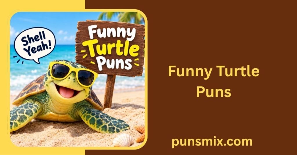 Funny Turtle Puns