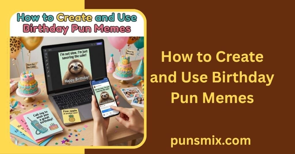 150+ Happy Birthday Puns Meme Ideas That Are Funny & Shareable 8 How to Create and Use Birthday Pun Memes