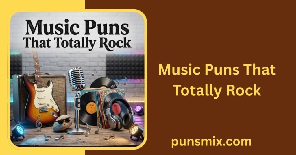 Music Puns That Totally Rock