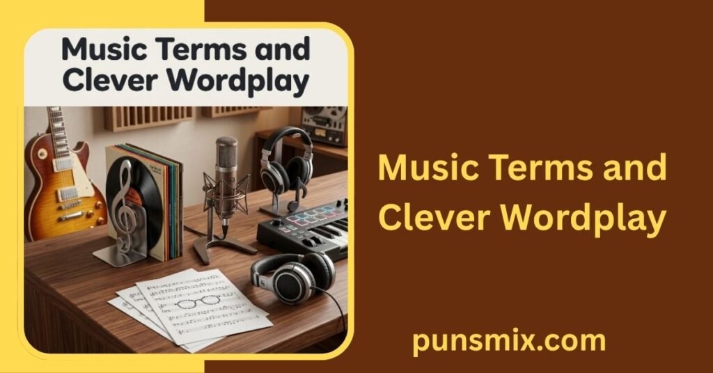 Music Terms and Clever Wordplay