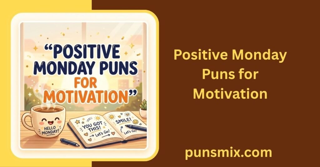 250+ Monday Puns to Make Your Start of the Week More Fun 6 Positive Monday Puns for Motivation