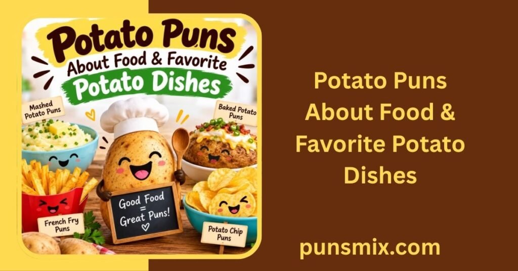 750+ Potato Puns That Are Spud-tacular, Funny & Clever 3 Potato Puns About Food & Favorite Potato Dishes