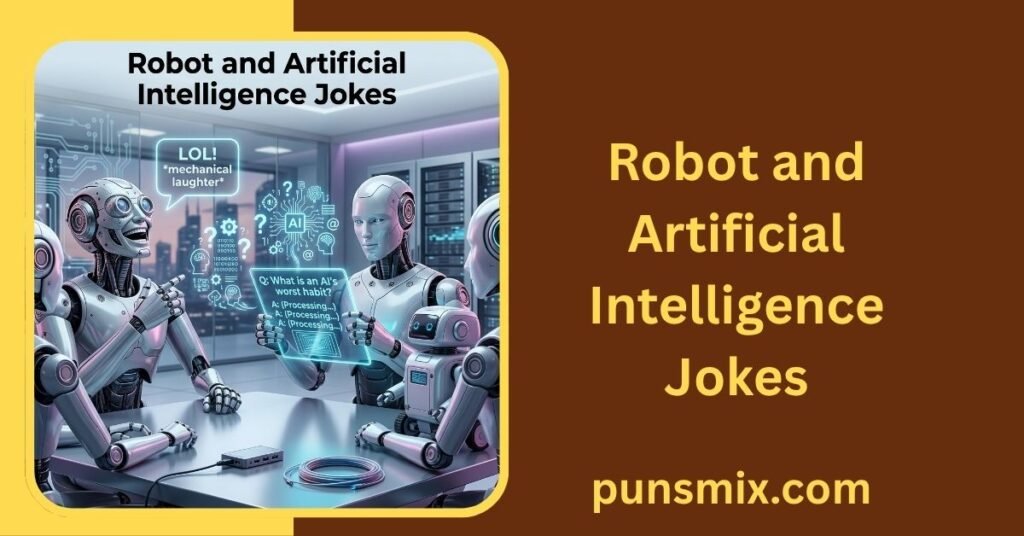 Robot and Artificial Intelligence Jokes