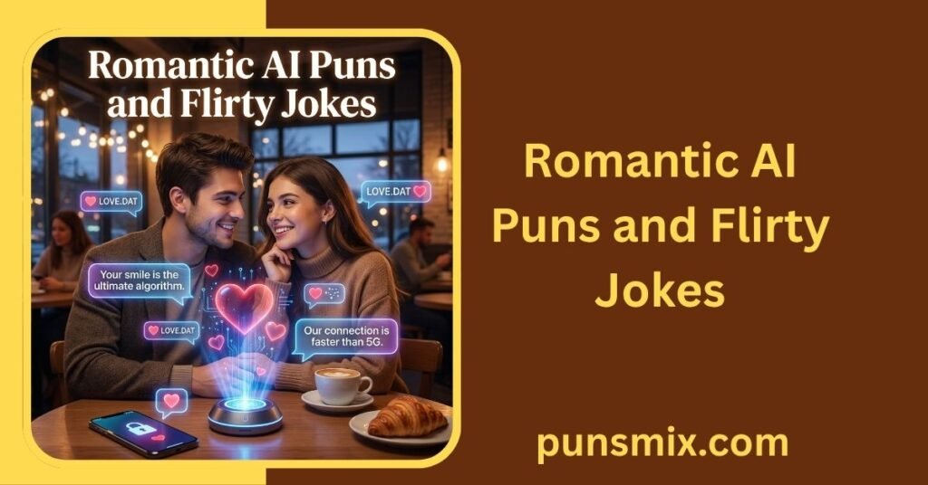 Romantic AI Puns and Flirty Jokes