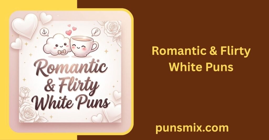 200+ White Puns That Are Clean, Clever, and Snow Much Fun 4 Romantic & Flirty White Puns