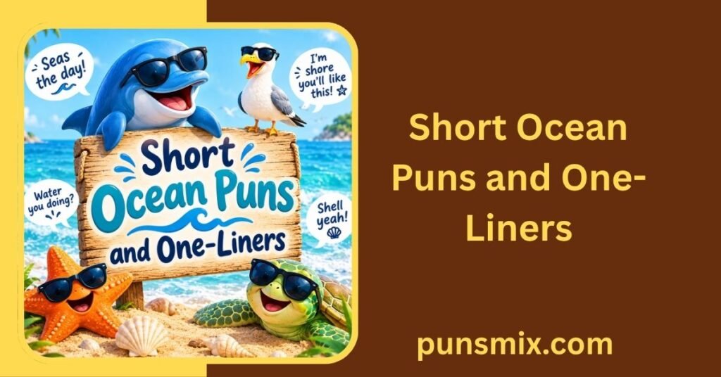 Short Ocean Puns and One-Liners