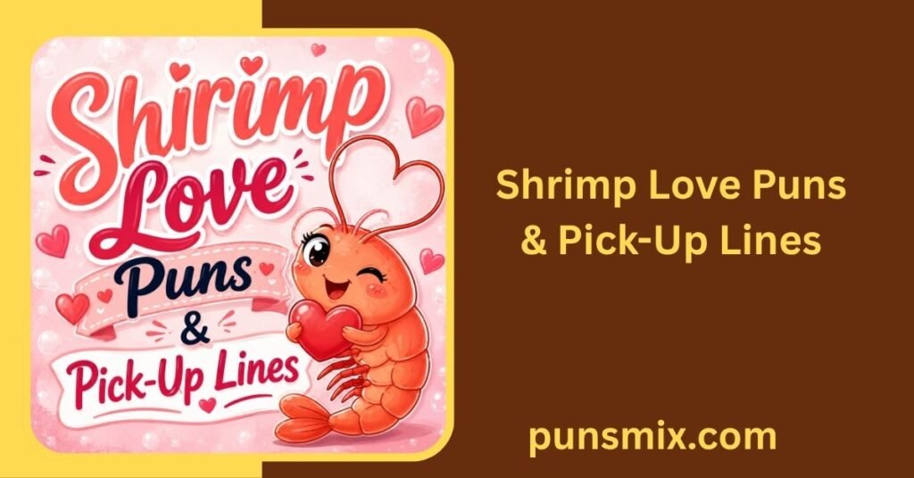 380+ Shrimp Puns That Are Funny, Clever & Share-Worthy 4 Shrimp Love Puns & Pick-Up Lines