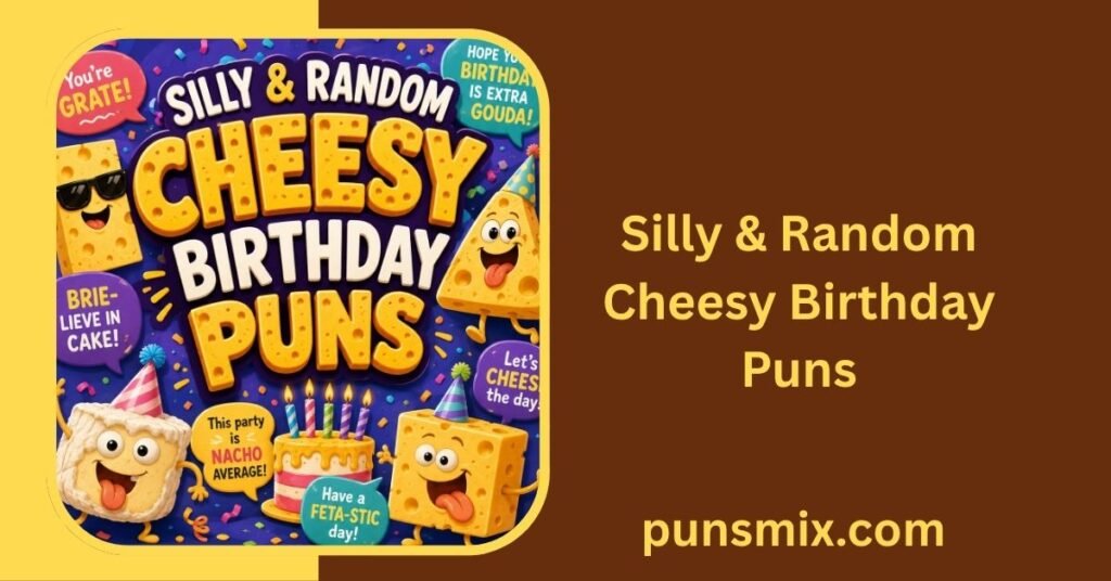 340+ Cheesy Birthday Puns That Are Funny, Cute & Clever 4 Silly & Random Cheesy Birthday Puns