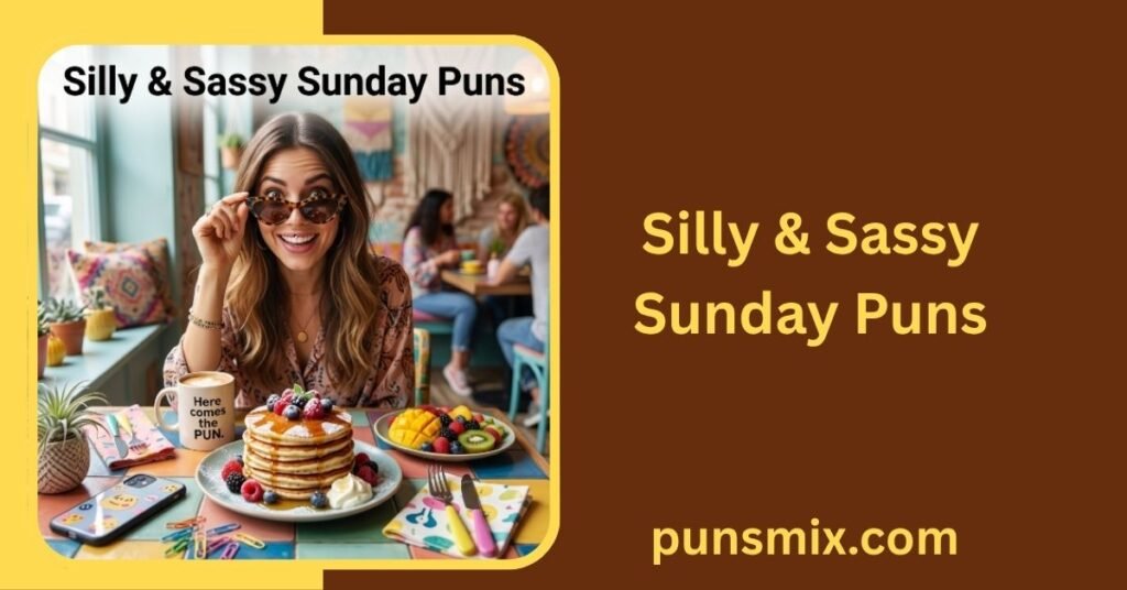 Sunday Puns 270+ Funny Jokes, Captions & One-Liners to Share 4 Silly & Sassy Sunday Puns