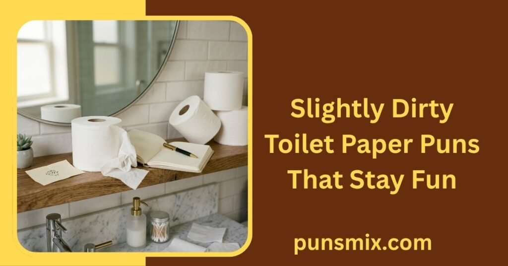 150+ Best Toilet Paper Puns That Will Have You Rolling With Laughter 7 Slightly Dirty Toilet Paper Puns That Stay Fun