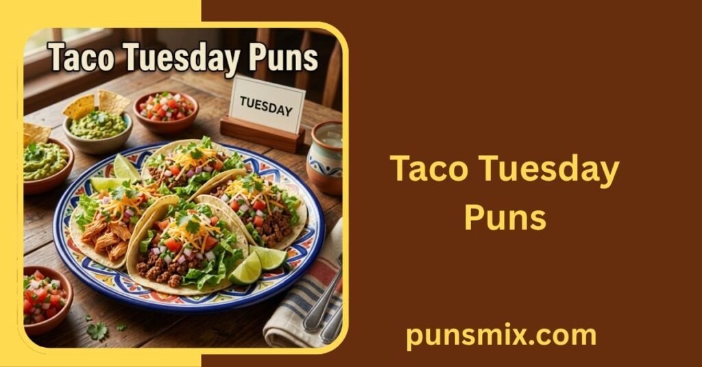 240+ Tuesday Puns to Brighten Your Week with Funny Wordplay Ideas 4 Taco Tuesday Puns