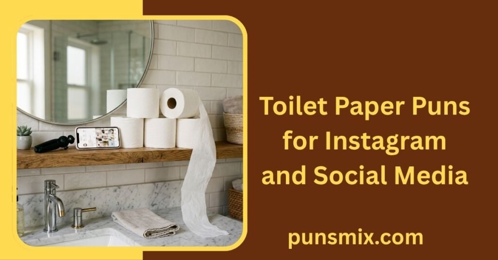 150+ Best Toilet Paper Puns That Will Have You Rolling With Laughter 5 Toilet Paper Puns for Instagram and Social Media