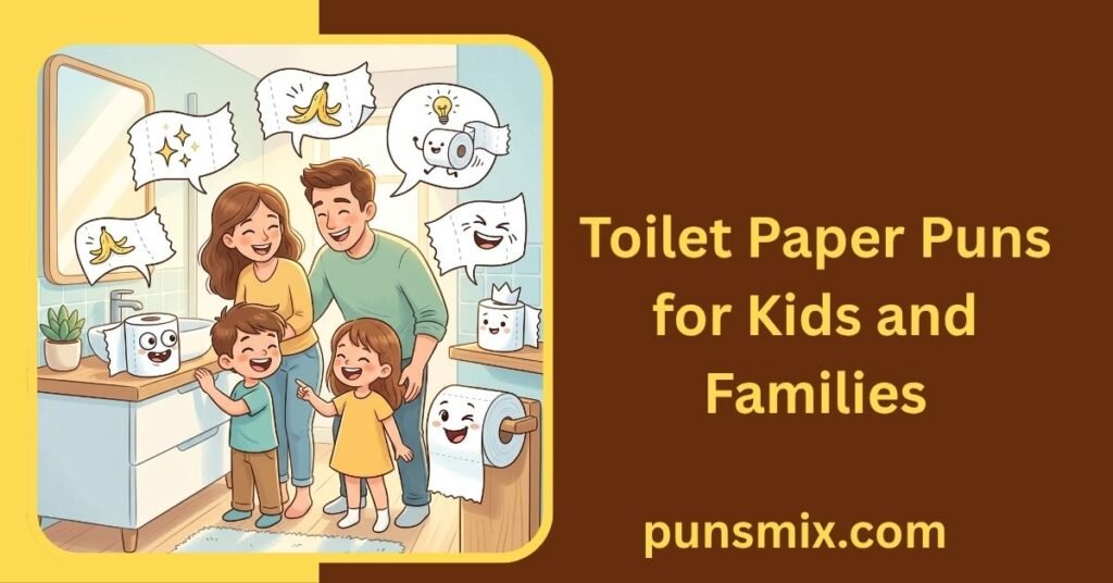 150+ Best Toilet Paper Puns That Will Have You Rolling With Laughter 4 Toilet Paper Puns for Kids and Families