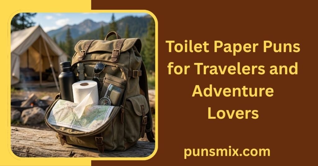 150+ Best Toilet Paper Puns That Will Have You Rolling With Laughter 8 Toilet Paper Puns for Travelers and Adventure Lovers