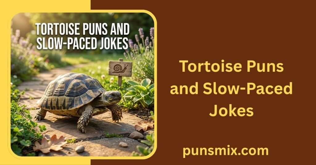 Tortoise Puns and Slow-Paced Jokes