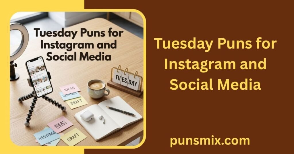 240+ Tuesday Puns to Brighten Your Week with Funny Wordplay Ideas 8 Tuesday Puns for Instagram and Social Media