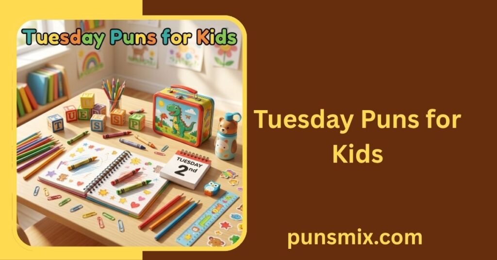 240+ Tuesday Puns to Brighten Your Week with Funny Wordplay Ideas 5 Tuesday Puns for Kids