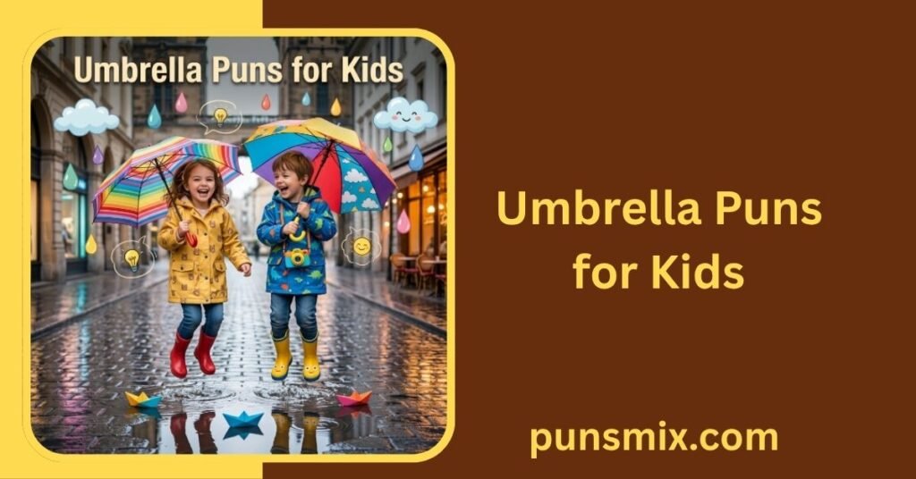 Umbrella Puns for Kids