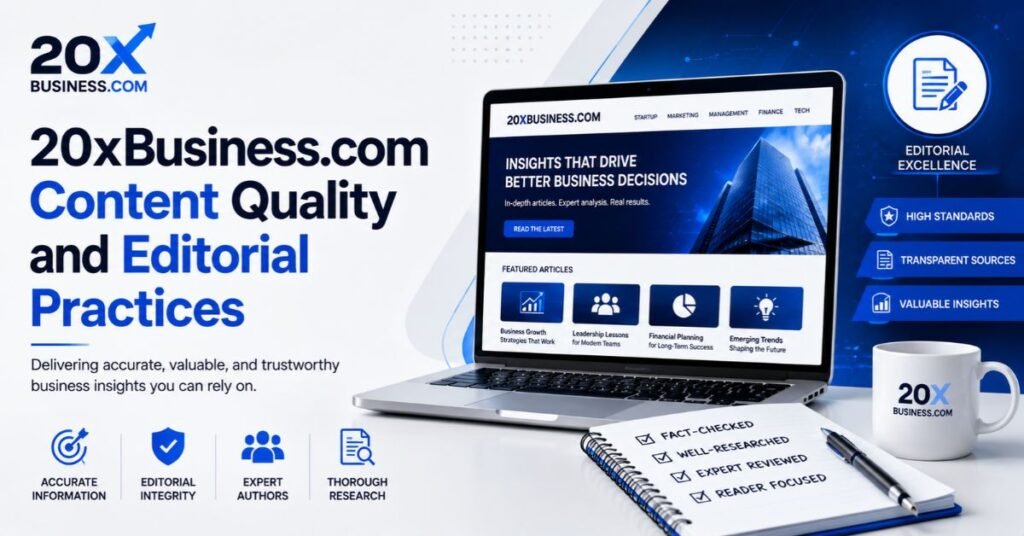 20xBusiness.com Content Quality and Editorial Practices