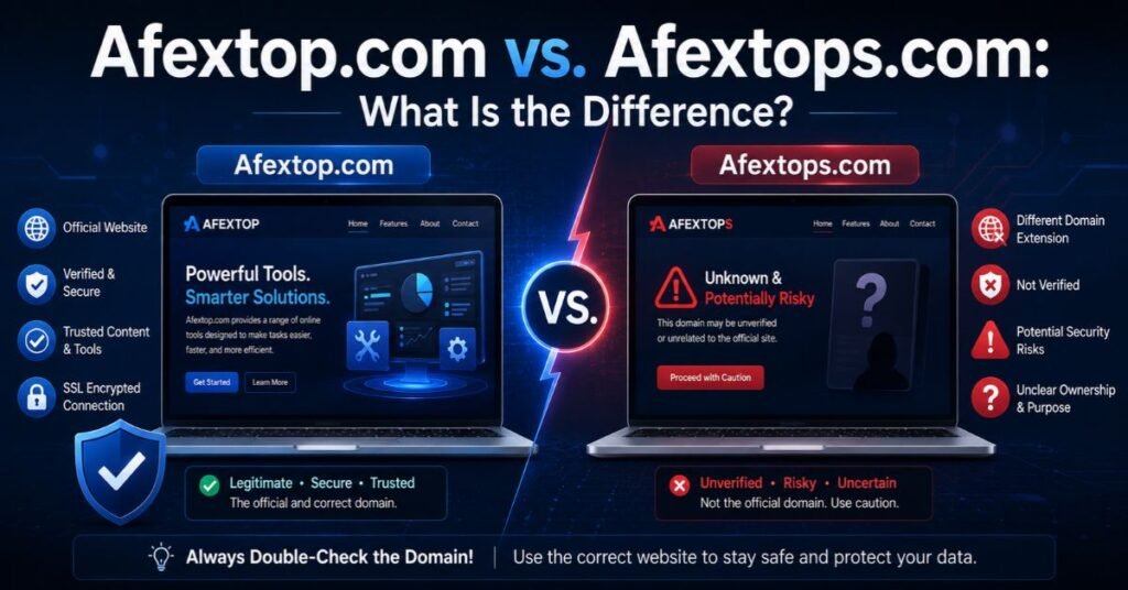 Afextop.com Review: What It Is, How It Works, and Is It Safe? 2 Afextop.com vs. Afextops.com: What Is the Difference?