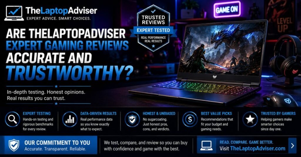 TheLaptopAdviser Expert Gaming Reviews 2026: Are They Accurate and Trustworthy? 2 Are TheLaptopAdviser Expert Gaming Reviews Accurate and Trustworthy?