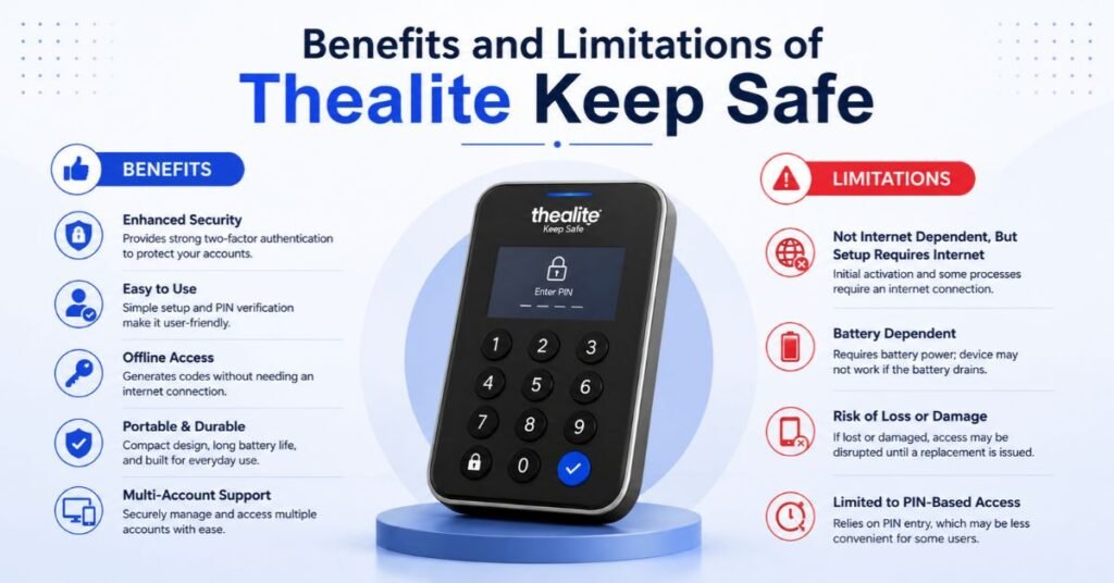 Thealite Keep Safe Review: Features, Setup, Safety, and Privacy Guide (2026) 3 Benefits and Limitations of Thealite Keep Safe