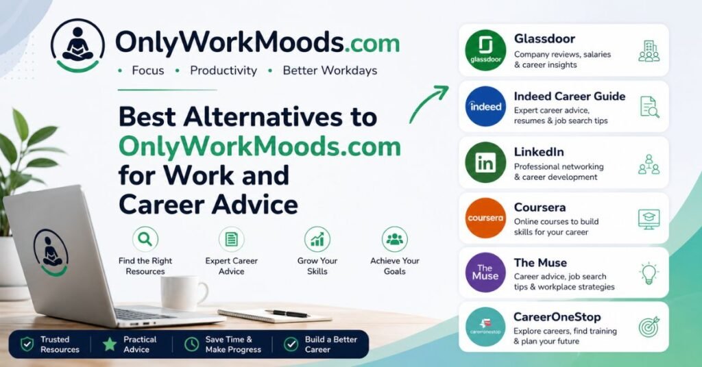 OnlyWorkMoods.com Review 2026: Is It Legit, Safe, or a Scam? 4 Best Alternatives to OnlyWorkMoods.com for Work and Career Advice