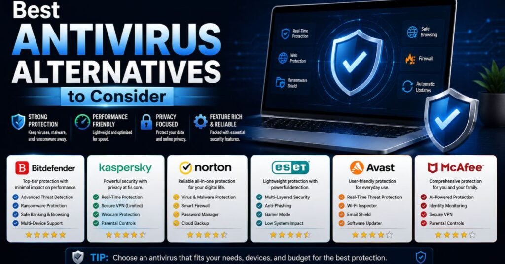 Best Antivirus Alternatives to Consider